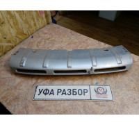 Накладка под юбку заднего бампера спорт Skoda Octavia (A5 1Z-) 2004-2013