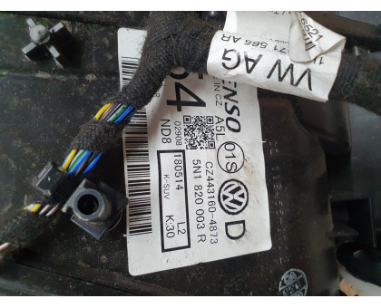Корпус печки в сборе без моторчика рест 1,4 МКПП VW Tiguan 2014-2016