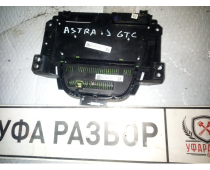 Блок управления магнитолой  GTC Opel Astra J 2010>