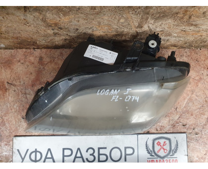 Фара левая 1.6 МКПП Renault Logan 2005-2010