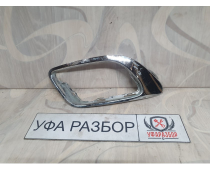 Накладка ПТФ левая хром 1.6 АКПП Renault Fluence 2014-2016