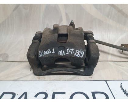 Суппорт передний левый рестайл Kia RIO 2014-2017/Hyundai Solaris 2010-2017