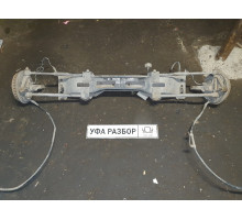 Балка задняя (подрамник) в сборе кулаки+торм барабан+рычаги 1,6 МКПП Kia Spectra 2001-2011