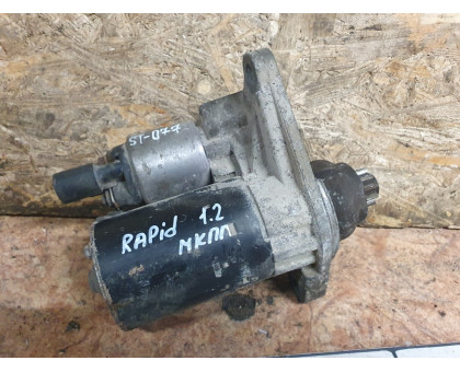 Стартер 1,2 МКПП Skoda Rapid 2013>