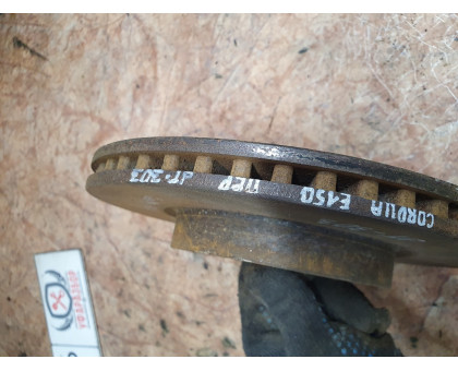 Тормозной диск передний 1.6 АКПП Toyota Corolla E15 2006-2010