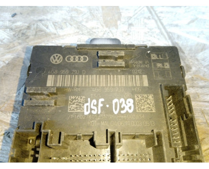 Блок комфорта двери передний левый Audi A6 [C7,4G] 2011>
