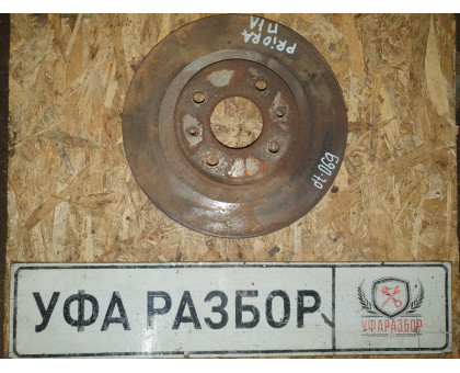 Тормозной диск передний левый Lada Priora