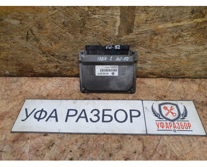 Блок управления ДВС 1,4 МКПП Skoda Fabia 1999-2006 Блок управления ДВС 1,4 МКПП Skoda Fabia 1999-2006