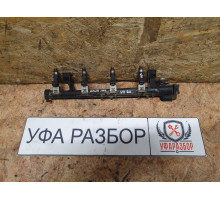 Топливная рампа с форсунками 1,6 МКПП MK6 Ford Fiesta 2012>