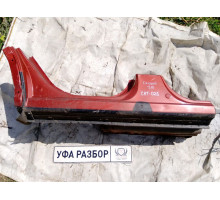 Порог задний правый Nissan Qashqai (J10) 2006-2014