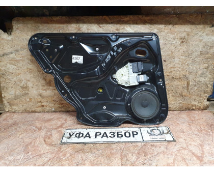 Стеклоподьемник двери задний левый всборе с картой  1,8 турбо АКПП DSG 7 VW Passat [B6] 2005-2010